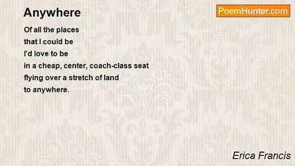 Erica Francis - Anywhere