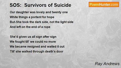 Ray Andrews - SOS:  Survivors of Suicide