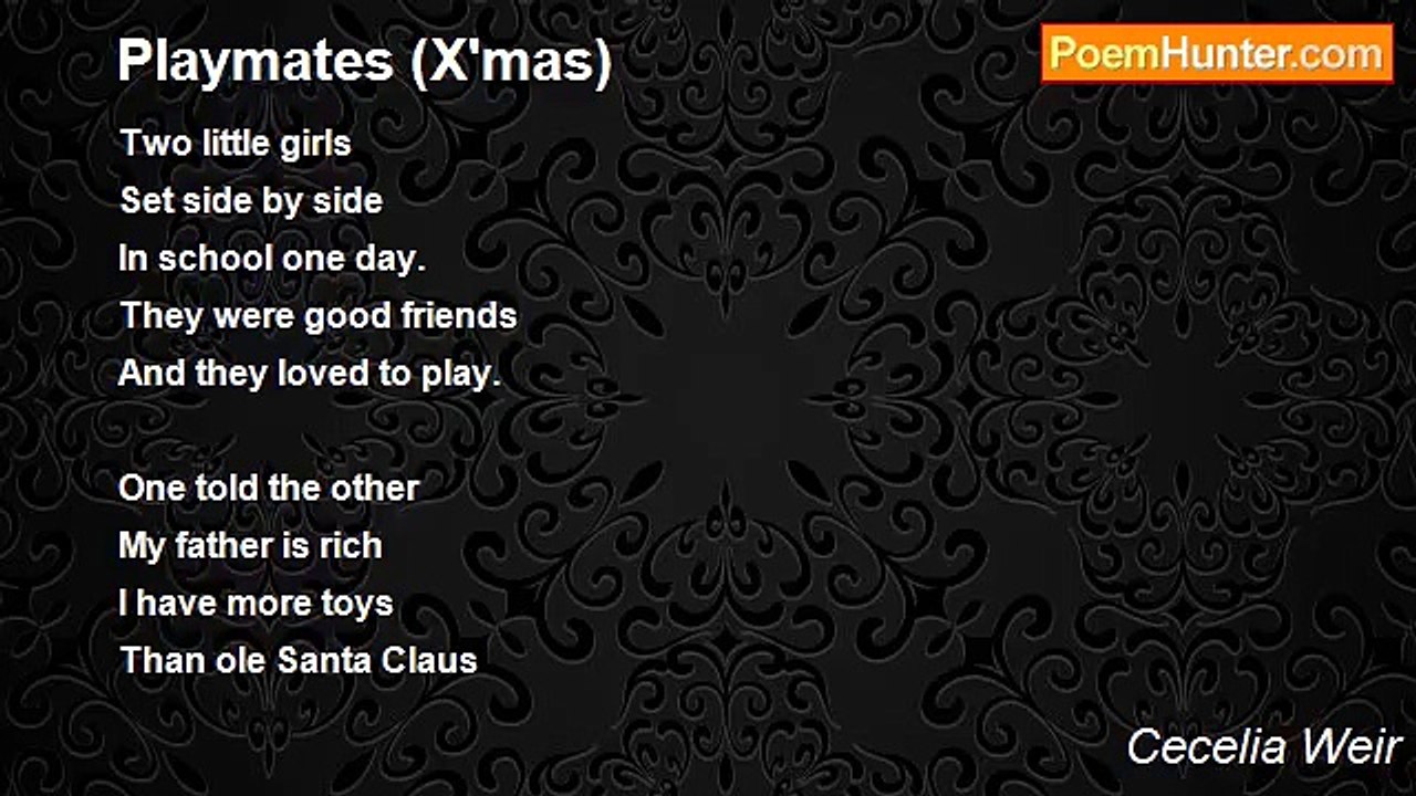 Cecelia Weir - Playmates (X'mas)