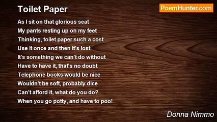 Donna Nimmo - Toilet Paper