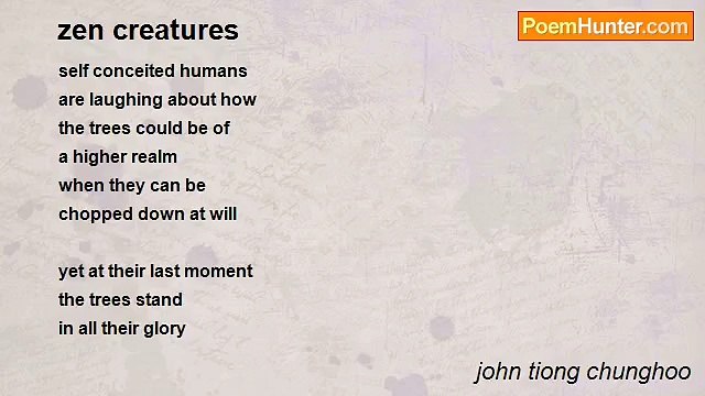 john tiong chunghoo - zen creatures