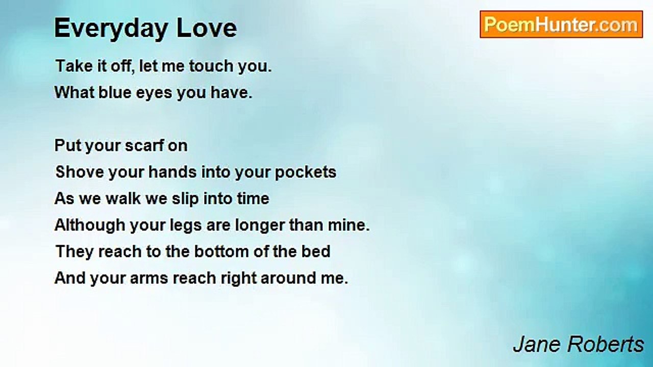Jane Roberts - Everyday Love