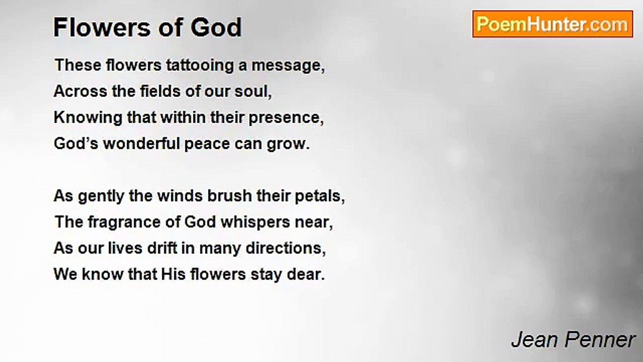 Jean Penner - Flowers of God