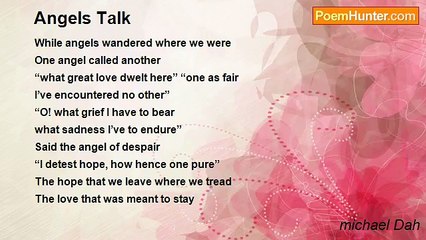 Michael Dah's 'Angels Talk' – A Poignant Reflection on Love and Loss 😇