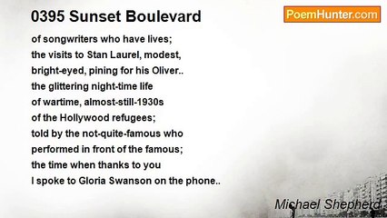 Michael Shepherd - 0395 Sunset Boulevard