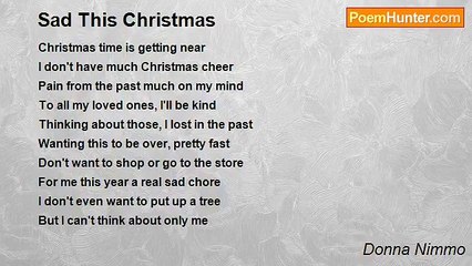 Donna Nimmo - Sad This Christmas