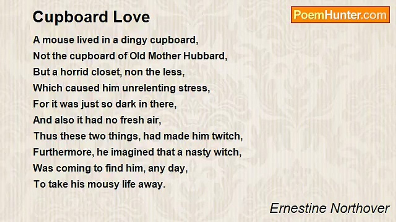 Ernestine Northover - Cupboard Love