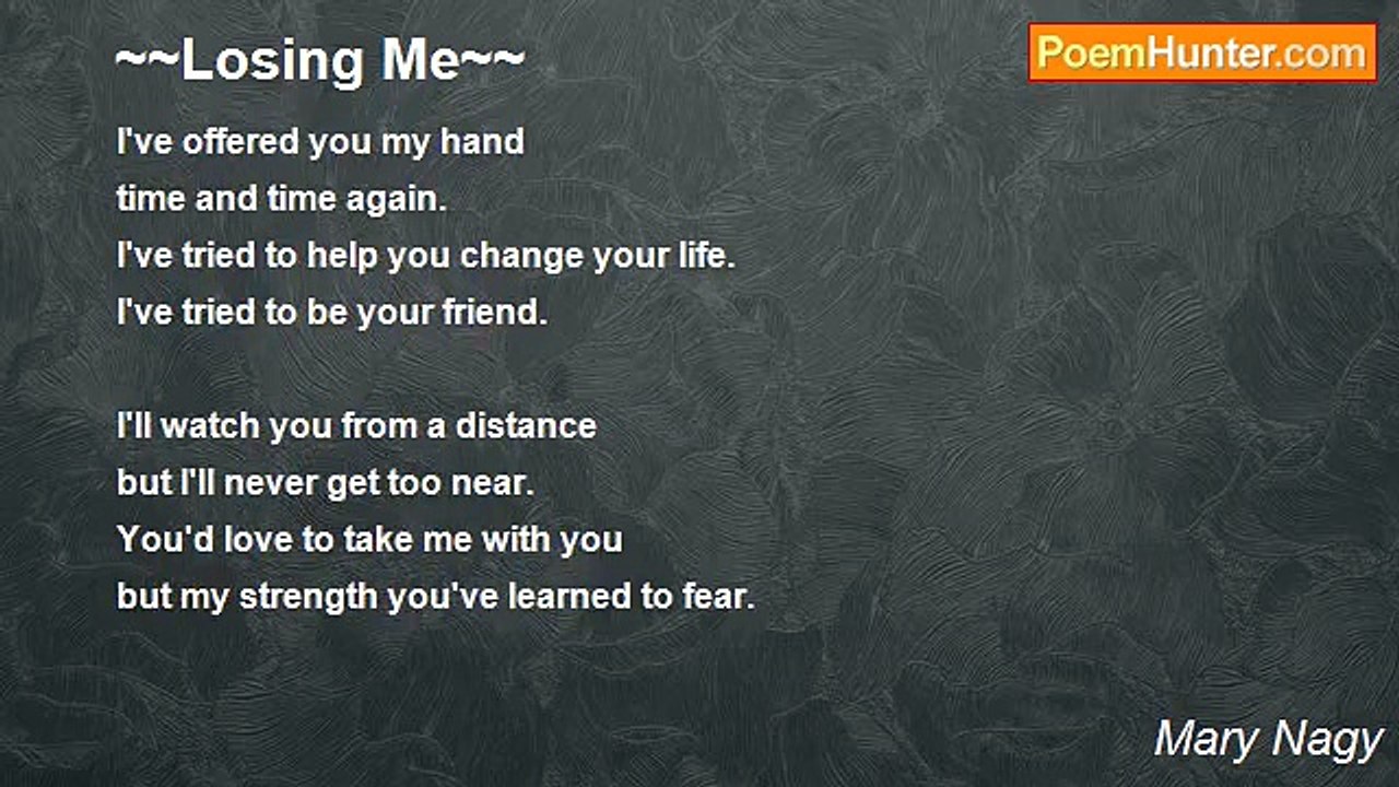 Mary Nagy - ~~Losing Me~~