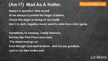 Liz Munro - (Am I?)  Mad As A Hatter.