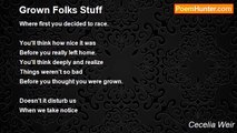 Cecelia Weir - Grown Folks Stuff
