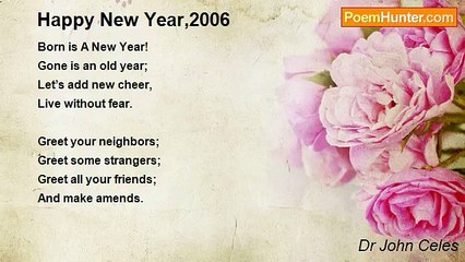 Dr John Celes - Happy New Year,2006