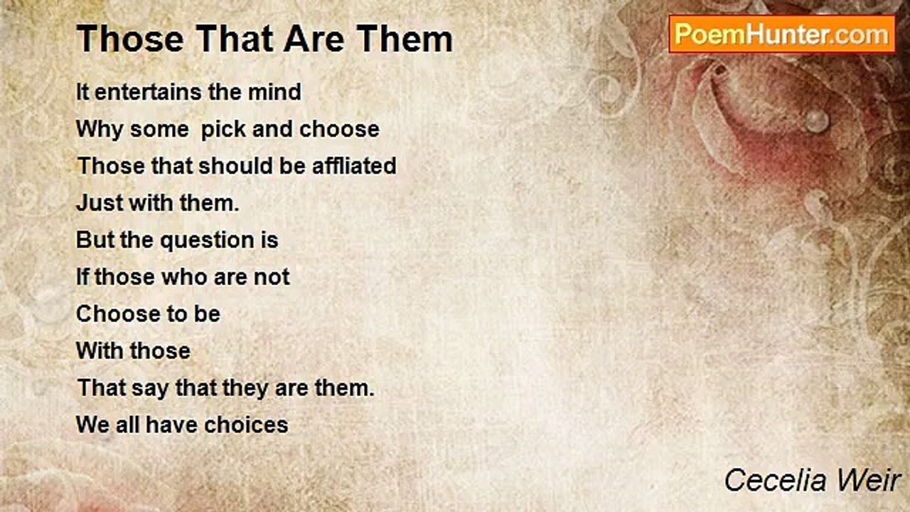 Cecelia Weir - Those That Are Them