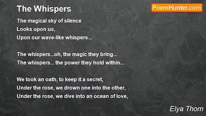 Elya Thorn - The Whispers