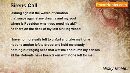 Nicky McNeil - Sirens Call