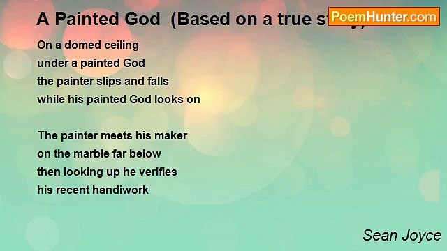 Sean Joyce - A Painted God (Based on a true story)