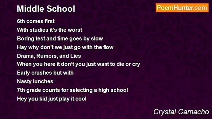 Crystal Camacho - Middle School