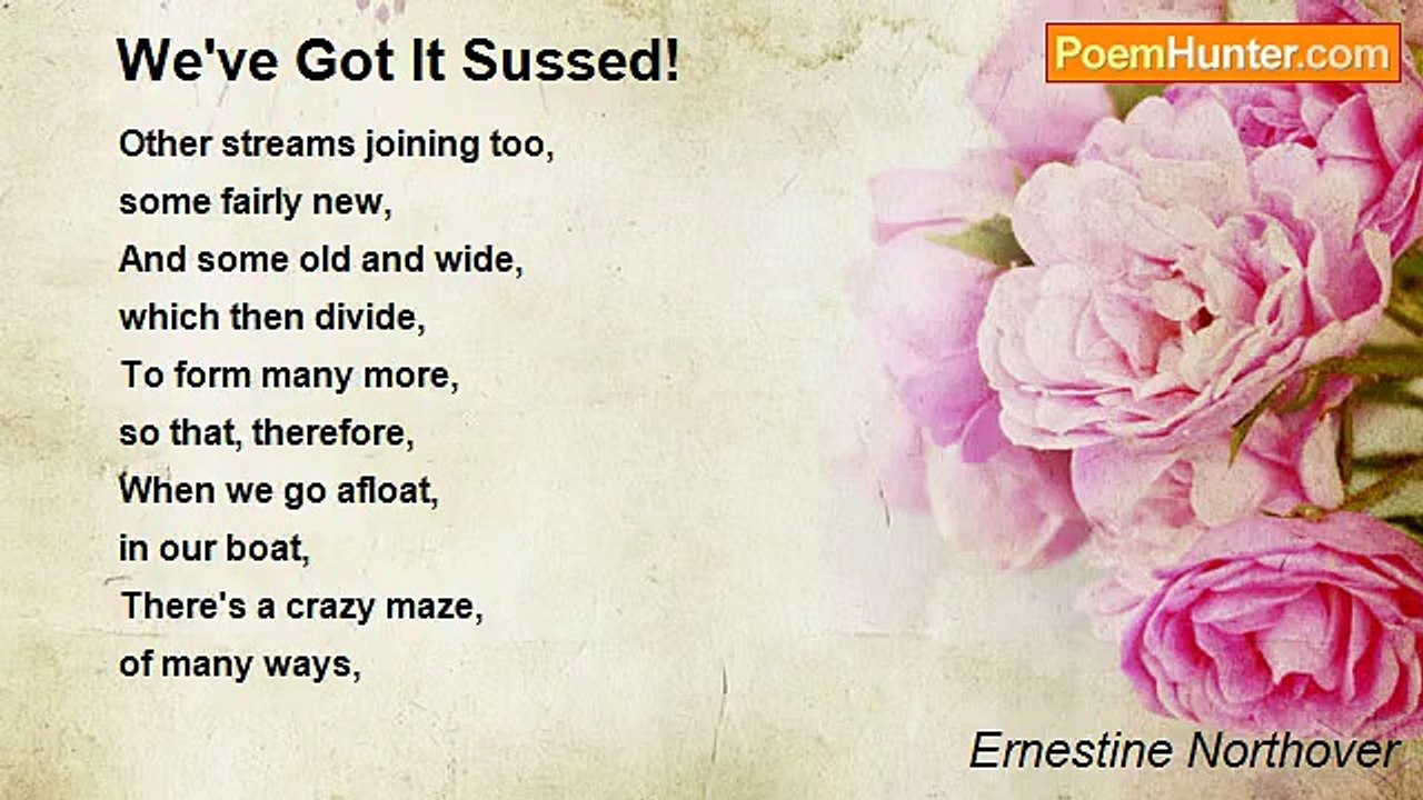Ernestine Northover - We've Got It Sussed!