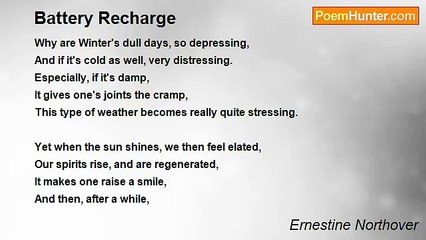 Ernestine Northover - Battery Recharge
