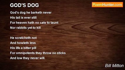 Bill Mitton - GOD'S DOG