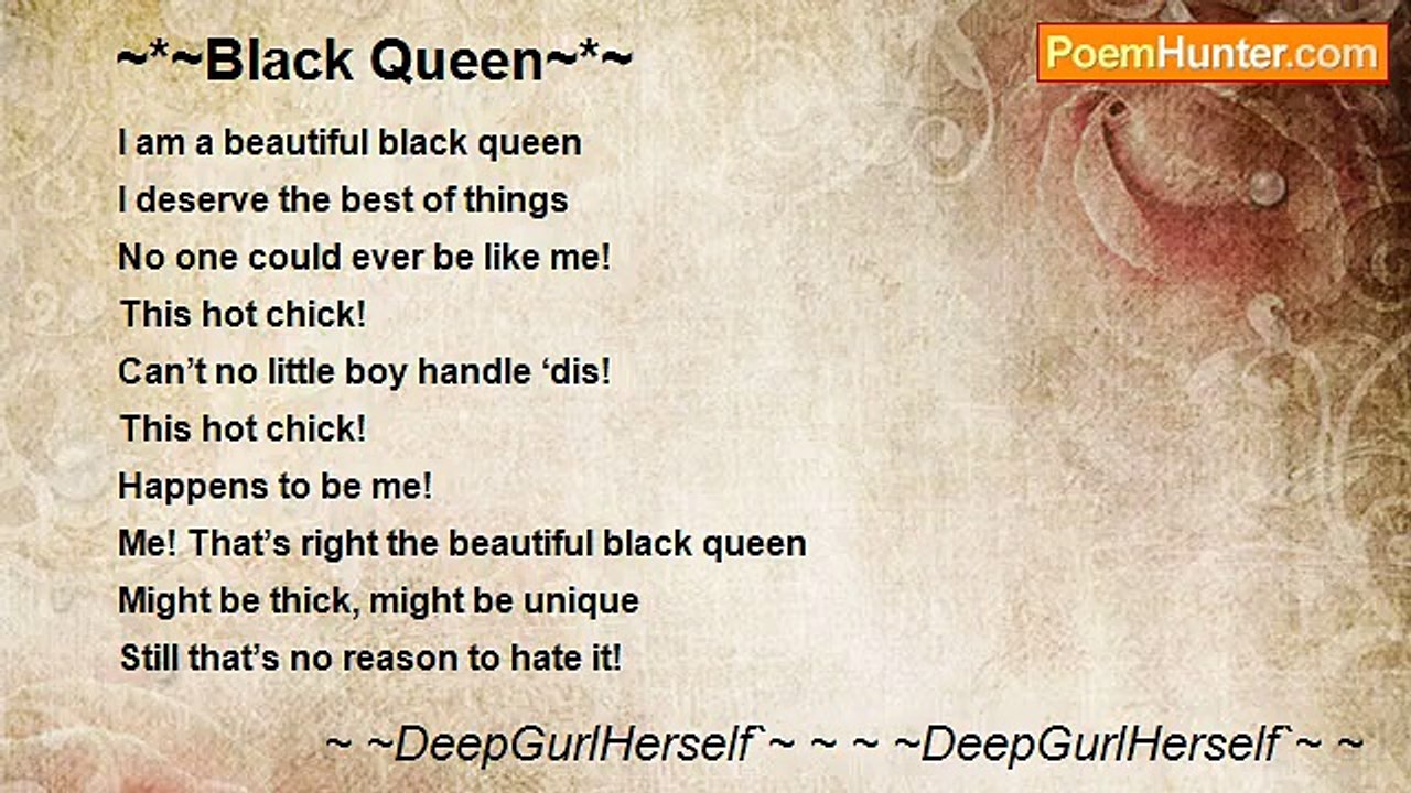 ~ ~DeepGurlHerself`~ ~ ~ ~DeepGurlHerself`~ ~ - ~*~Black Queen~*~