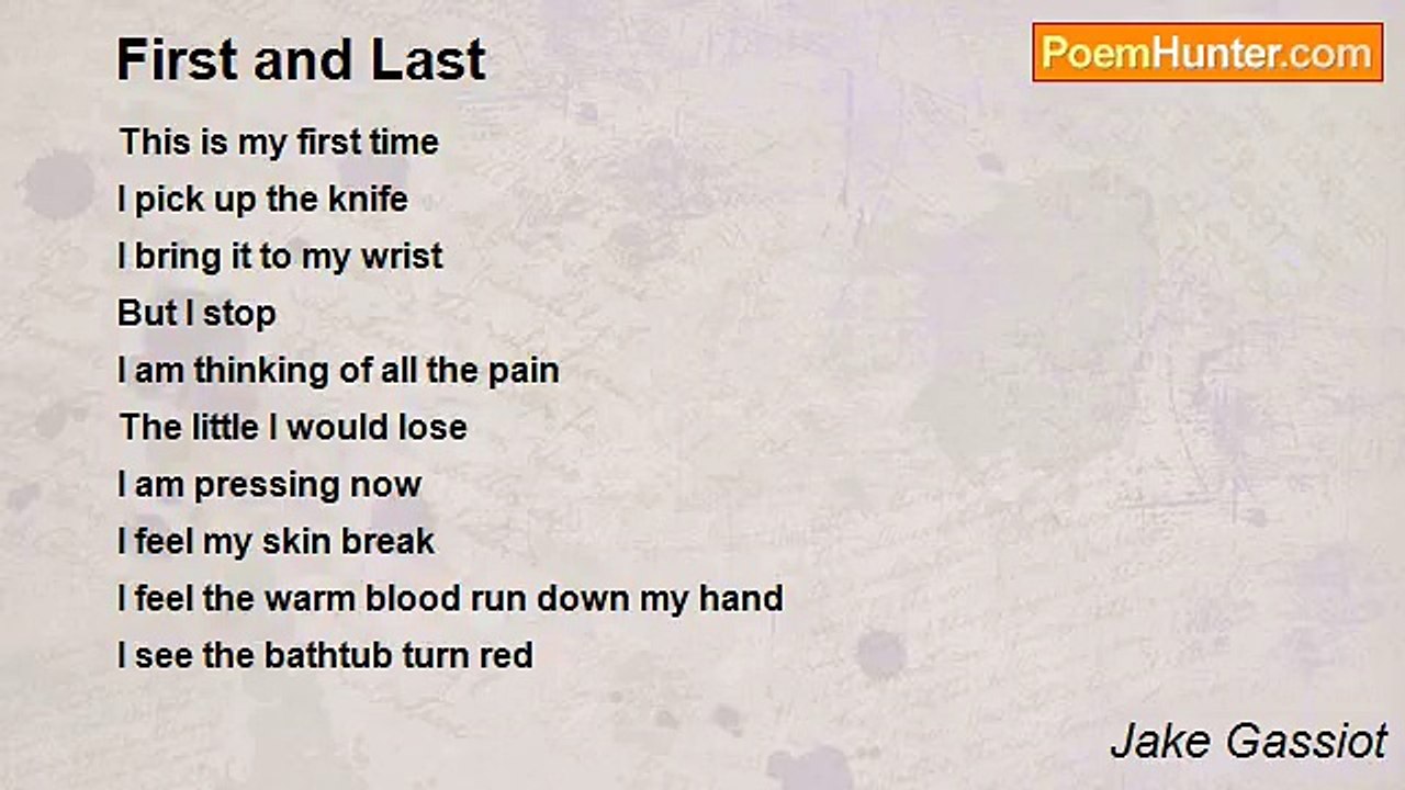 Jake Gassiot - First and Last