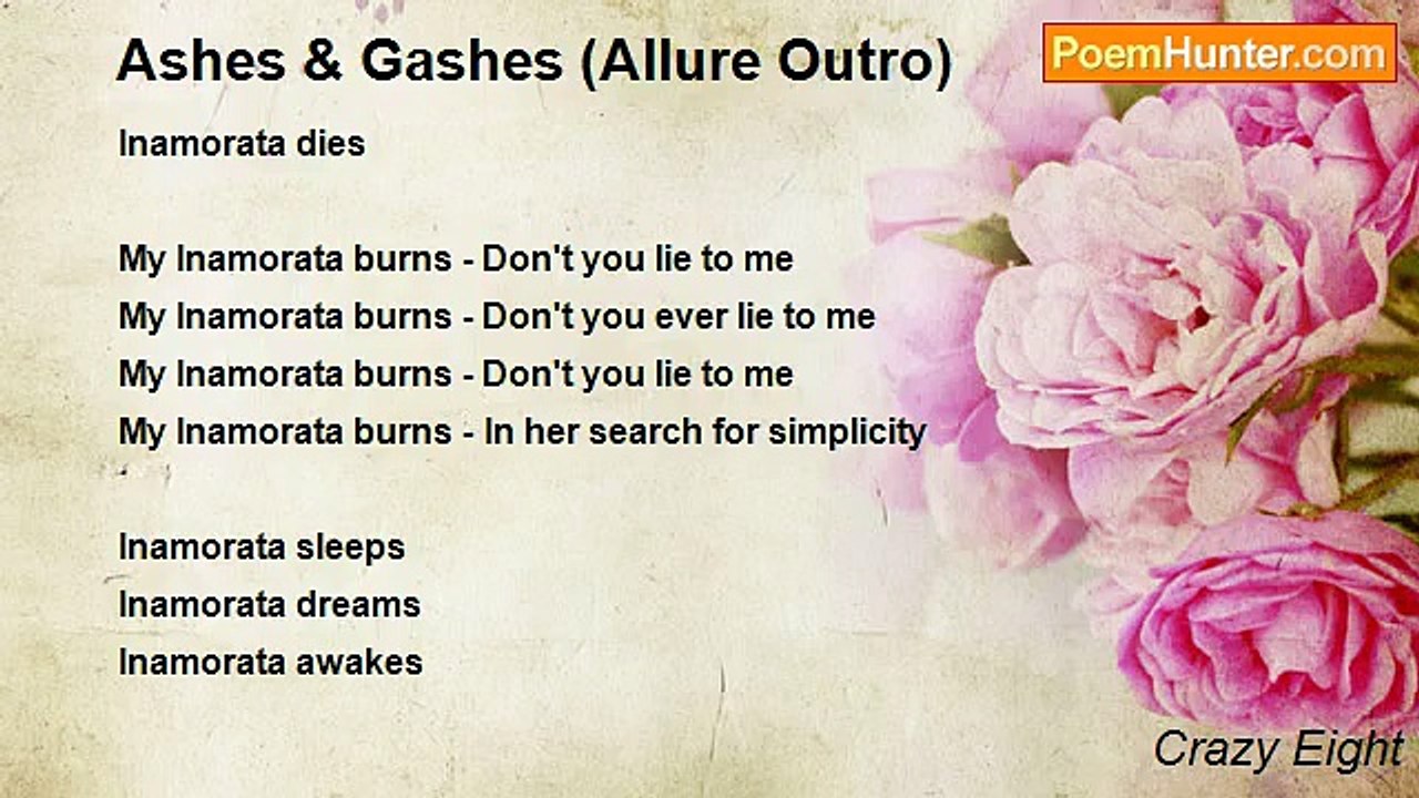 Crazy Eight - Ashes & Gashes (Allure Outro)