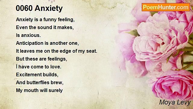 Moya Levy - 0060 Anxiety