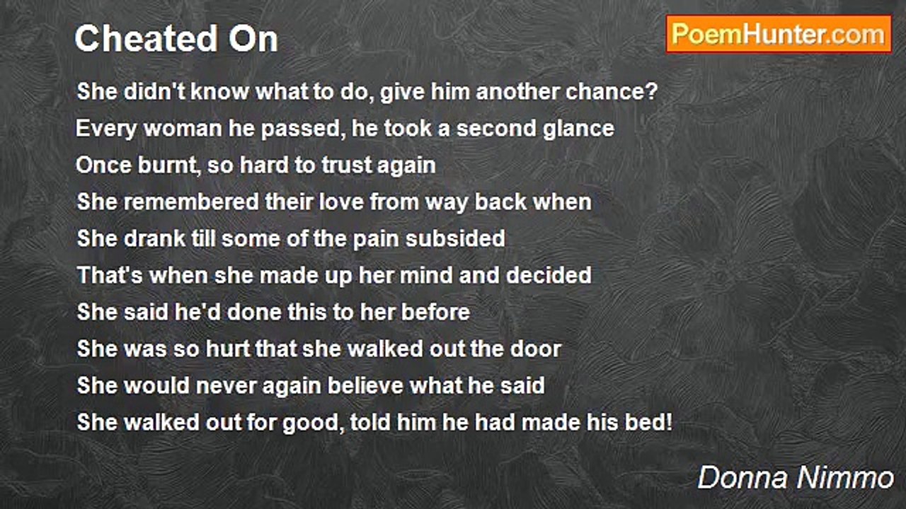 Donna Nimmo - Cheated On