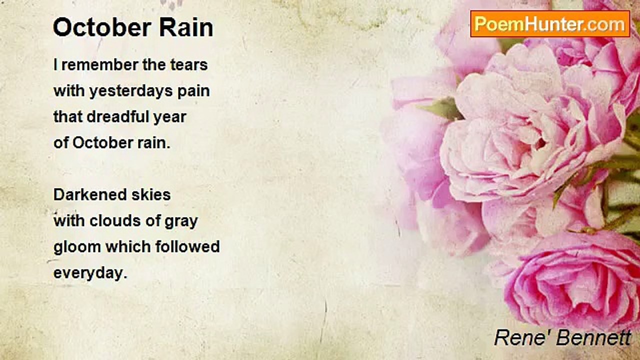 Rene' Bennett - October Rain