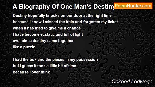 Theorem The Truth Serum - A Biography Of One Man's Destiny