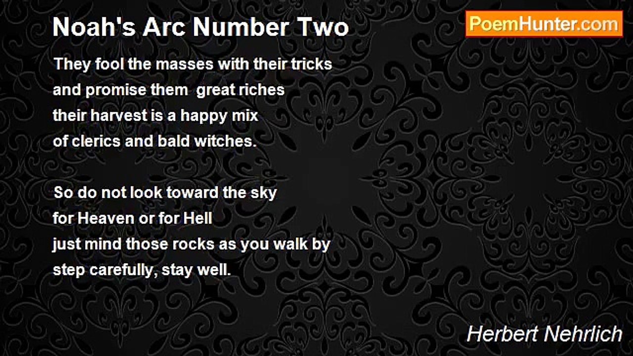Herbert Nehrlich - Noah's Arc Number Two