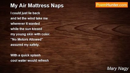 Mary Nagy - My Air Mattress Naps