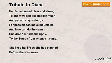 Linda Ori - Tribute to Diana