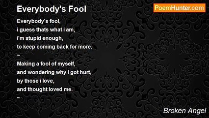 Broken Angel - Everybody's Fool