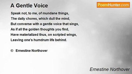 Ernestine Northover - A Gentle Voice