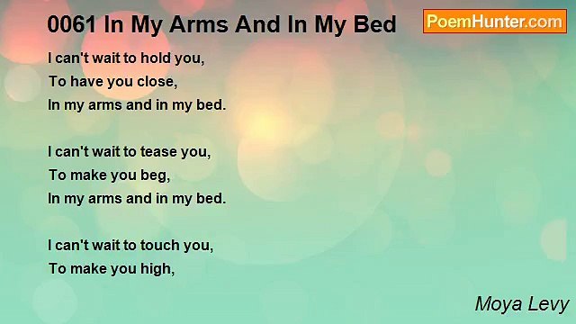 Moya Levy - 0061 In My Arms And In My Bed