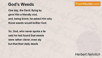 Herbert Nehrlich - God's Weeds