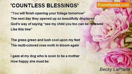 Becky LaPrarie - 'COUNTLESS BLESSINGS'