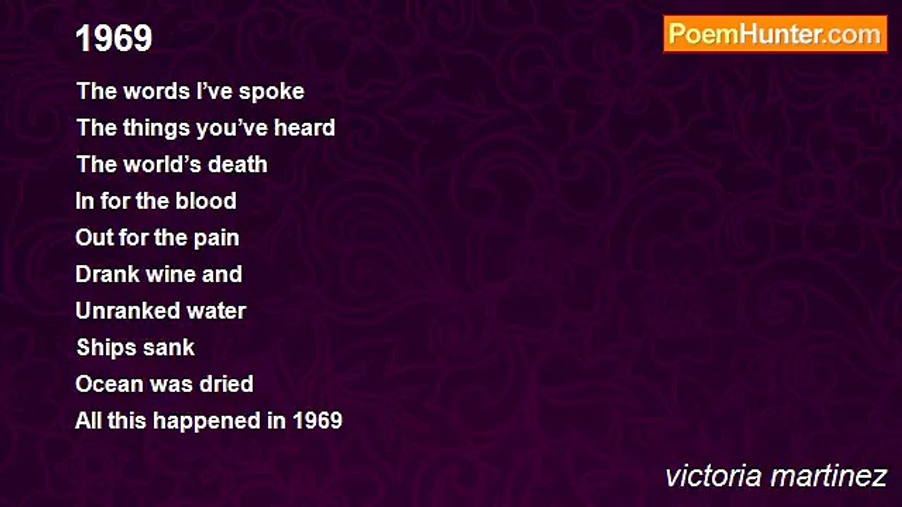 victoria martinez - 1969