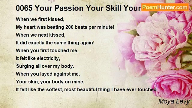 Moya Levy - 0065 Your Passion Your Skill Your Softness