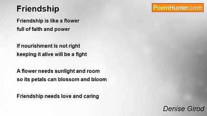 Denise Girod - Friendship