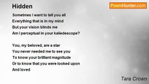 Tara Crown - Hidden