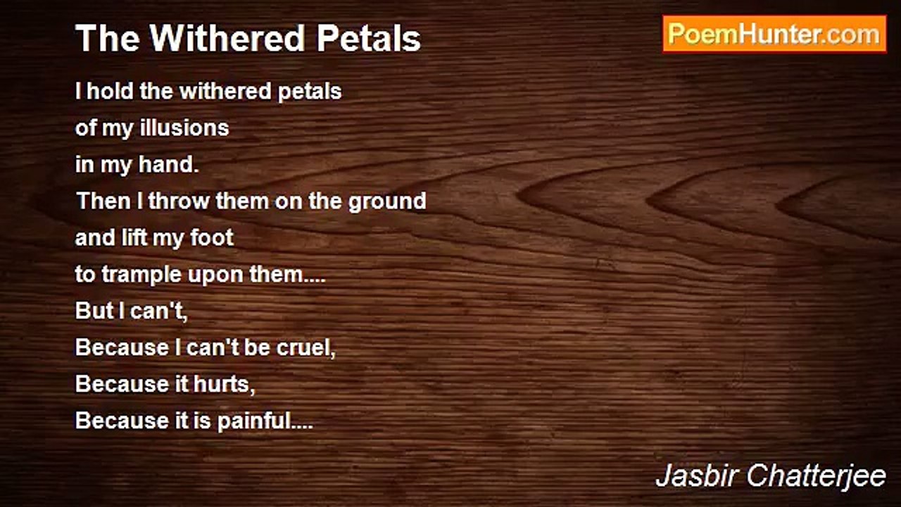 Jasbir Chatterjee - The Withered Petals