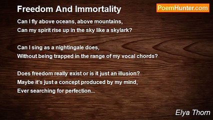 Elya Thorn - Freedom And Immortality