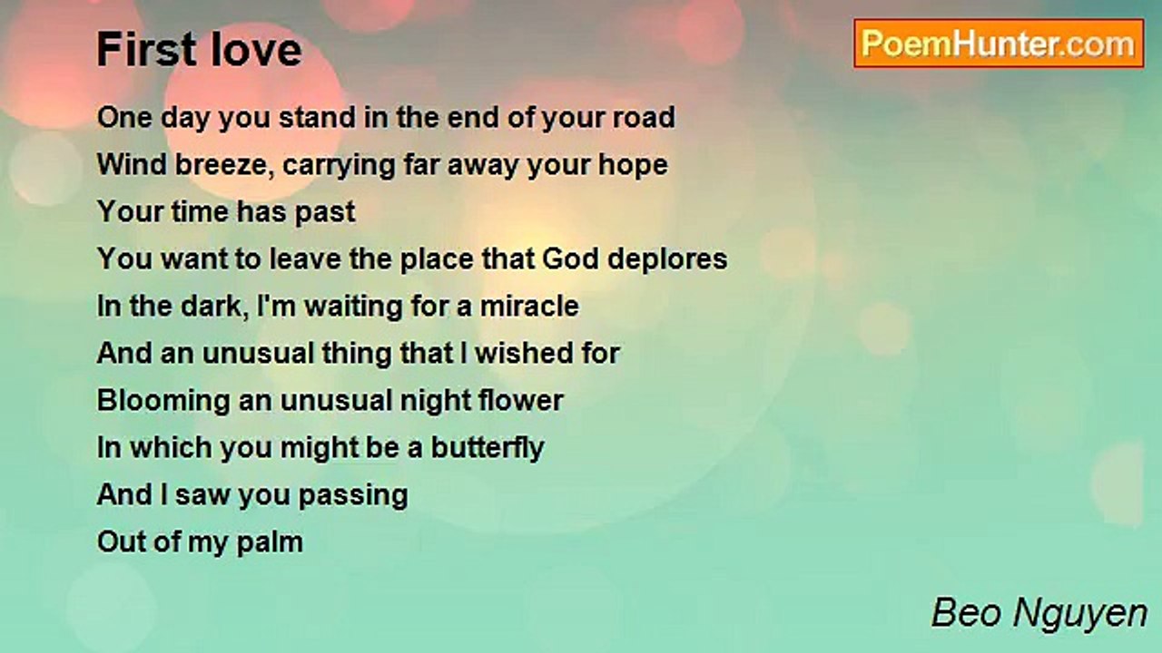 Beo Nguyen - First love