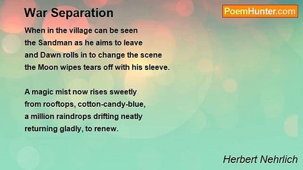 Herbert Nehrlich - War Separation