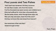 Tom Prato - Five Loaves and Two Fishes