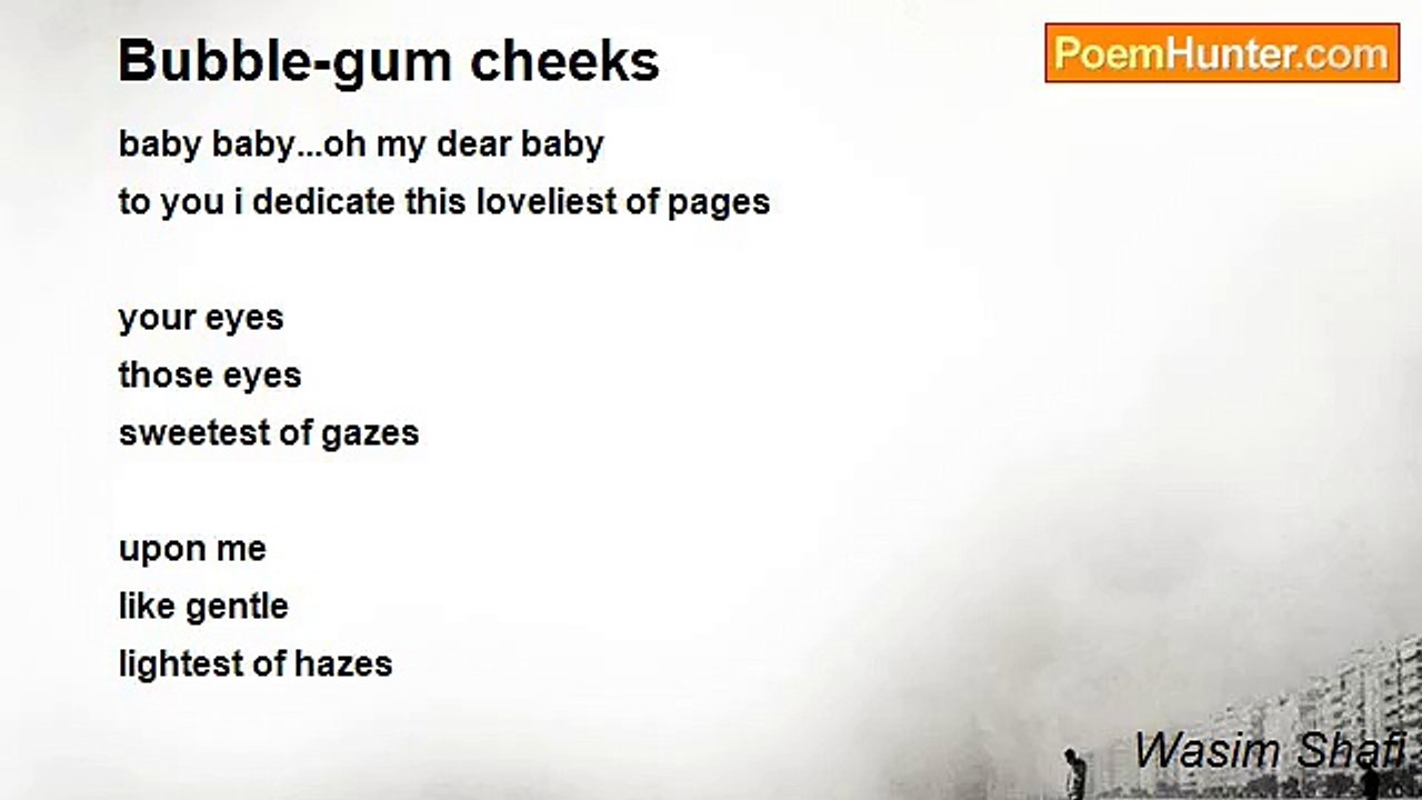 Wasim Shafi - Bubble-gum cheeks