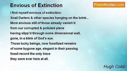Hugh Cobb - Envious of Extinction