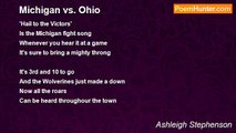 Ashleigh Stephenson - Michigan vs. Ohio